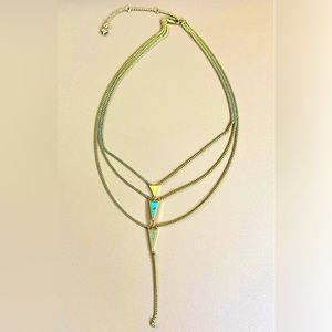 Vera Bradley - Gold Choker-like Chain Necklace